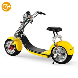 Pas cher prix 1000 W 60 V populaire Haley électrique scooter Graisse Pneu Citycoco Électrique Scooter