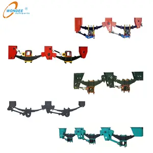 China manufacturer 3 Axle American Suspension for heavy duty Semi trailer and truck