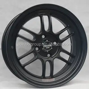new design aluminium wheels enkei black
