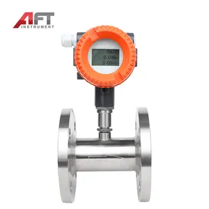 4-20mA Turbine แอลกอฮอล์เอทานอลเอทิลีน flowmeter Ethylene Glycol Flow Meter