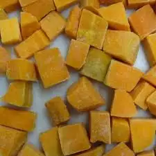 New Crop Edible Fresh Product IQF Quick Frozen Vegetables Pumpkin Dice