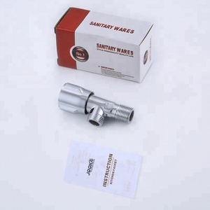 Fabricante en China buen <span class=keywords><strong>precio</strong></span> Italia 90 grados de plástico ABS de zinc manija de baño de agua de latón ángulo Polla válvula - Product Image 6