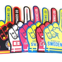 Custom Design Cheering Gloves, Hand Mitt, Finger Eva Foam