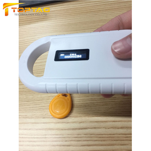 134.2kHz Microchip Scanner PT160 cầm tay RFID Tag Reader động vật Microchip Scanner ABS chất liệu - Product Image 5