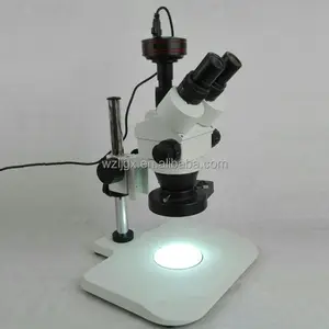 Placa de base óptico Egonomics stereo zoom microscópio estéreo