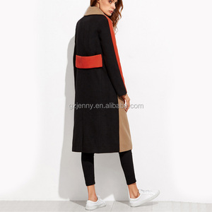 Cappotti da <span class=keywords><strong>donna</strong></span> da <span class=keywords><strong>donna</strong></span> in stile stile personalizzato 2021 stile invernale in pelliccia classica a doppio petto <span class=keywords><strong>oversize</strong></span> retrò elegante in lana - Product Image 5