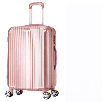 the latest fashion multi-functional suitcase abs trolley luggage