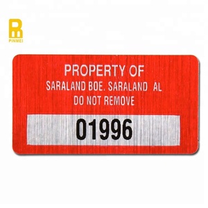 Etichetta Adesiva Durevole in Alluminio Anodizzato con Codice <span class=keywords><strong>QR</strong></span> per Tracciamento Asset - Product Image 3