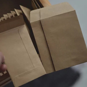 Custom <strong>Brown</strong> Recycled Paper Seed Gift <strong>Small</strong> <strong>Envelope</strong> - Product Image 2
