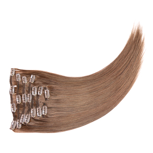 Al por mayor 16 "-22" 100 <span class=keywords><strong>g</strong></span>/set clip en extensiones de cabello grueso - Product Image 1