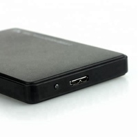 Casing Hard Disk Desain Super Tipis Kustom Produsen Cina 2.5 Inch Usb 3.0 ke Sata Kecepatan Tinggi untuk HDD SSD