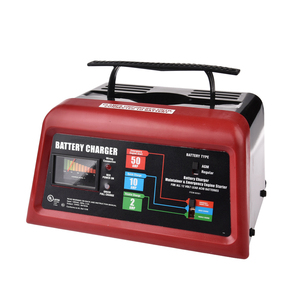 Chargeur de batterie de voiture automatique intelligent 2/10/50A 12 volts avec fonction de démarrage du moteur et maintien de charge - Product Image 2