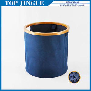 Bac à linge de rangement bleu foncé pour articles divers et outils - Product Image 2