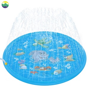 LC 68 "spolverare e <span class=keywords><strong>Splash</strong></span> Play tappetino giocattolo per bambini neonati e bambini perfetto imbottitura per irrigatore all'aperto gonfiabile - Product Image 1