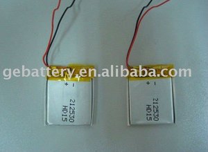 Lityum polimer pil lipo pil şarjlı geb212530 <span class=keywords><strong>3</strong></span>.7V mAh 120 - Product Image 1