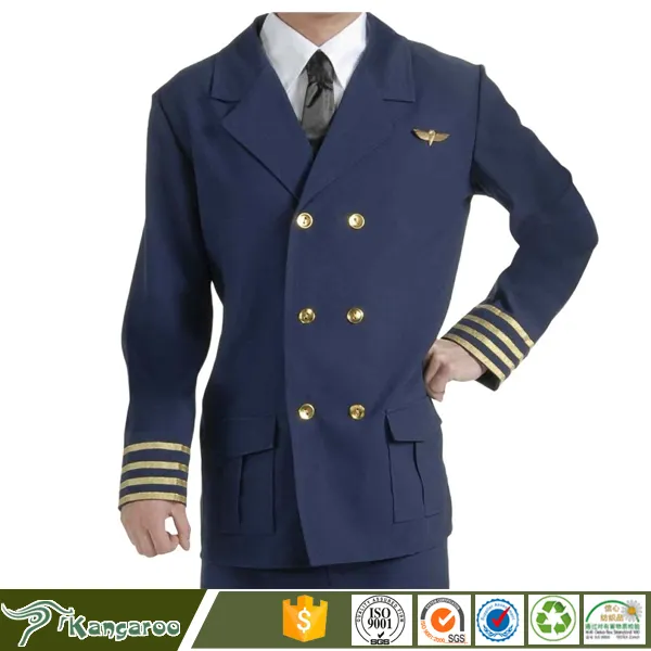 Kaki Tissu Air Force Pilote Militaire Uniforme Chemises