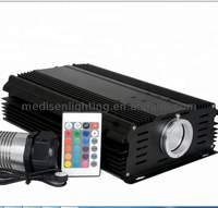 Source de lumière à fibres optiques DMX à LED RGB 120W avec effet scintillant