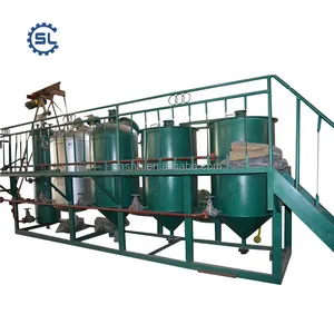 5TPD--300TPD Palm oil physical refining and fractionation equipment In Indonesia