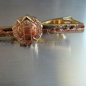<span class=keywords><strong>Pince</strong></span> à <span class=keywords><strong>cravate</strong></span> personnalisée plaquée or pour cadeaux promotionnels, accessoires <span class=keywords><strong>de</strong></span> mariage - Vente en gros - Product Image 2