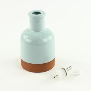 Luz Azul de terracota de cerámica de gres botella de aceite y vinagre de cocina aplicación - Product Image 3
