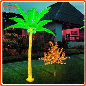 Excellent IP65 <strong>Outdoor</strong> Waterproof Holiday Event Decoration Palm <strong>Tree</strong> Light Artificial Led <strong>Lighted</strong> Coconut <strong>Tree</strong> - Product Image 2