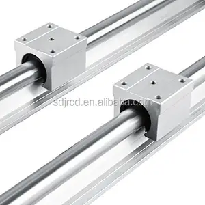 Sbr Ronde Aluminium Beugel Lineaire Geleiderail Precisie Houtbewerking Push Tafel Zag Schuifdeur Zwaluwstaart Zware Slide Rail