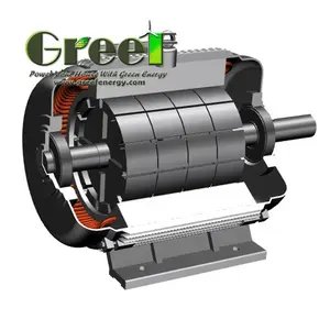 A bassa Velocità A Bassa Coppia di Trasporto di Energia Elettrica 1MW Generatore A Magnete Permanente Per Idro