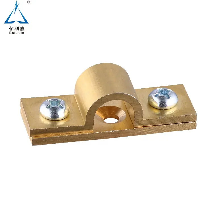 High Conductive Brass Cable Saddle Clips