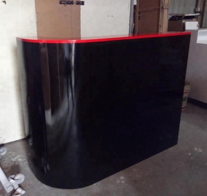 Bàn Tiếp Tân Lớn Màu Đen Đỏ Sang Trọng Phong Cách Pháp Cổ Điển 2018 - Product Image 1