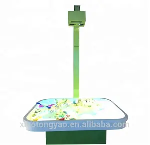 AR sandbox interactive projection new technologies kids games projection sandbox