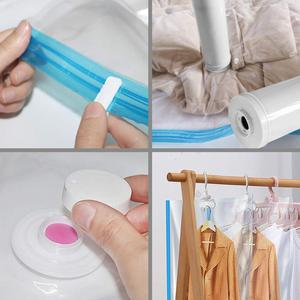 Asılı Vakum Uzay Koruyucu Çanta için Elbise, Kışlık Mont Konfeksiyon Vakum saklama çantası % 80% Daha Fazla Alan - Product Image 5