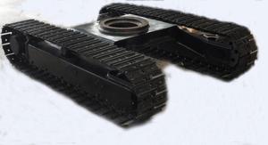 Chassi de borracha 0.5 a <span class=keywords><strong>20</strong></span> toneladas, sistema de transporte de transporte para escavadeira, barco com sistema hidroestático de perfuração de hst