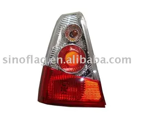 CODA del LED LAMPADA UTILIZZATA PER RENAULT LOGAN 2004 CRISTALLO ricambi auto