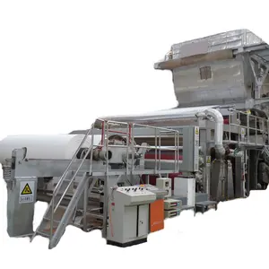 Toilet paper making equipment/ small toilet paper making machine price/ waste paper recycling machine production line