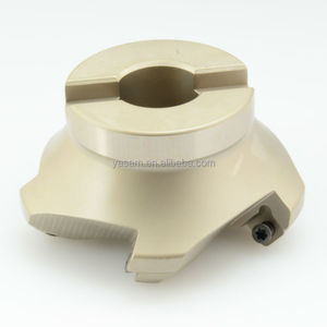 KM12-80-27-5T <strong>45</strong> <strong>Degree</strong> <strong>Chamfer</strong> Indexable Shell <strong>Mill</strong> Face Milling Cutter for SEHT1204 Carbide Inserts - Product Image 4