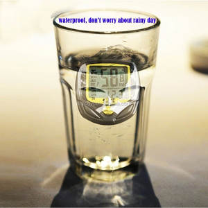 Tachimetro da bicicletta multifunzione Wireless con SD-548C impermeabile contachilometri Display LCD cyclette <span class=keywords><strong>Computer</strong></span> - Product Image 4