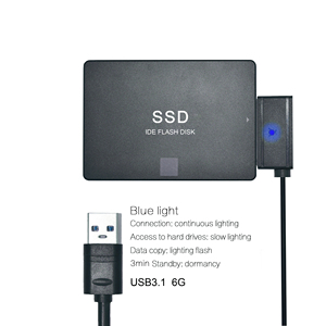 Coude 2.5 et 3.5 pouce Disque Dur USB Adaptateur support USB 3.1 vers IDE SATA - Product Image 5