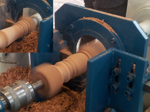 Trung Quốc Nhà Máy Gỗ Chuyển Máy Tiện Với CNC Hệ Thống Điều Khiển Xi Lanh Khắc Giá Máy - Product Image 4