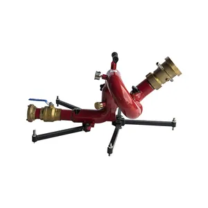 Fire fighting manual control mobile water monitor