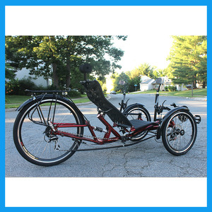 Électrique 250 W Moteur Couché <span class=keywords><strong>Tricycle</strong></span> Adultes avec Suspension Arrière - Product Image 2