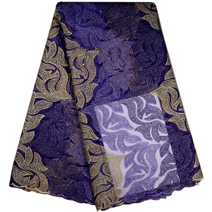 nouveau tissu perlé avais brodé net / tulle de dentelle pour mariage / praty pierres - Product Image 5