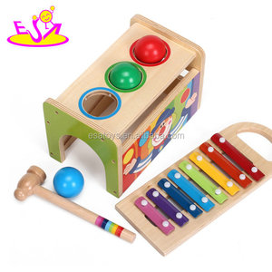 Préscolaire bébé jeu <span class=keywords><strong>marteler</strong></span> en bois livre et robinet <span class=keywords><strong>banc</strong></span> <span class=keywords><strong>avec</strong></span> coulissant <span class=keywords><strong>xylophone</strong></span> W07C071 - Product Image 2
