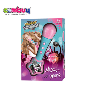 Microphone de musique en plastique pour enfants, jouet avec lumière, mignon, pour filles - Product Image 2