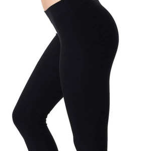 High Waisted <strong>Women's</strong> Plus Size <strong>Footless</strong> <strong>Tights</strong> with Solid Colour - Product Image 6