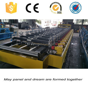 Yüksek Standart yüksek Kalite <span class=keywords><strong>metal</strong></span> çatı sac profilleme katlanır rulo şekillendirme makinesi - Product Image 3