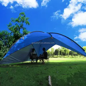 Пляжная палатка с навесом, большая треугольная Солнцезащитная палатка для кемпинга, вечеринки, Садовая Беседка