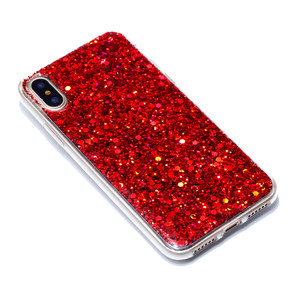 De luxe flash puce acrylique COQUE arrière en TPU téléphone cas pour iphone x - Product Image 5