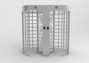 Puerta de barrera Seguridad Control DE ACCESO RFID Solución de sistema de seguridad de puerta de torniquete de altura completa biomátrica - Product Image 3