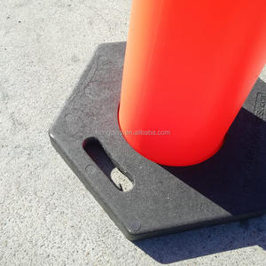 Cono de apilador de plástico t-top, cono de tráfico en T - Product Image 5
