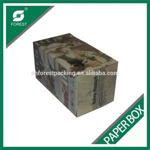 Papel impreso caja de cerveza para <span class=keywords><strong>el</strong></span> envío <span class=keywords><strong>vino</strong></span> sola caja de embalaje de papel - Product Image 2